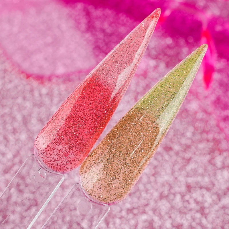 Gel termocr&oacute;mico con purpurina disco: Chameleon Sparkle Nail Art Essential