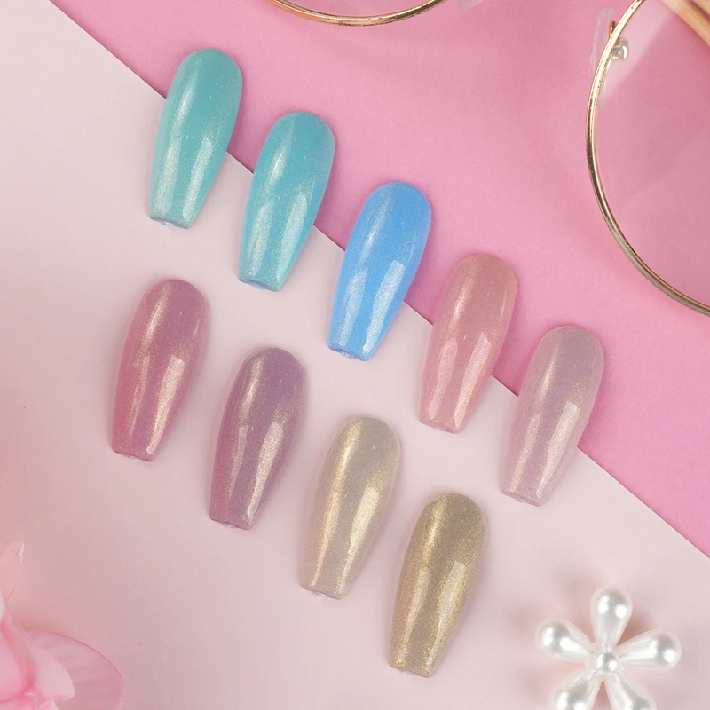 Polvo para ba&ntilde;o nacarado luminoso: tu manicura perlada atemporal Secret
